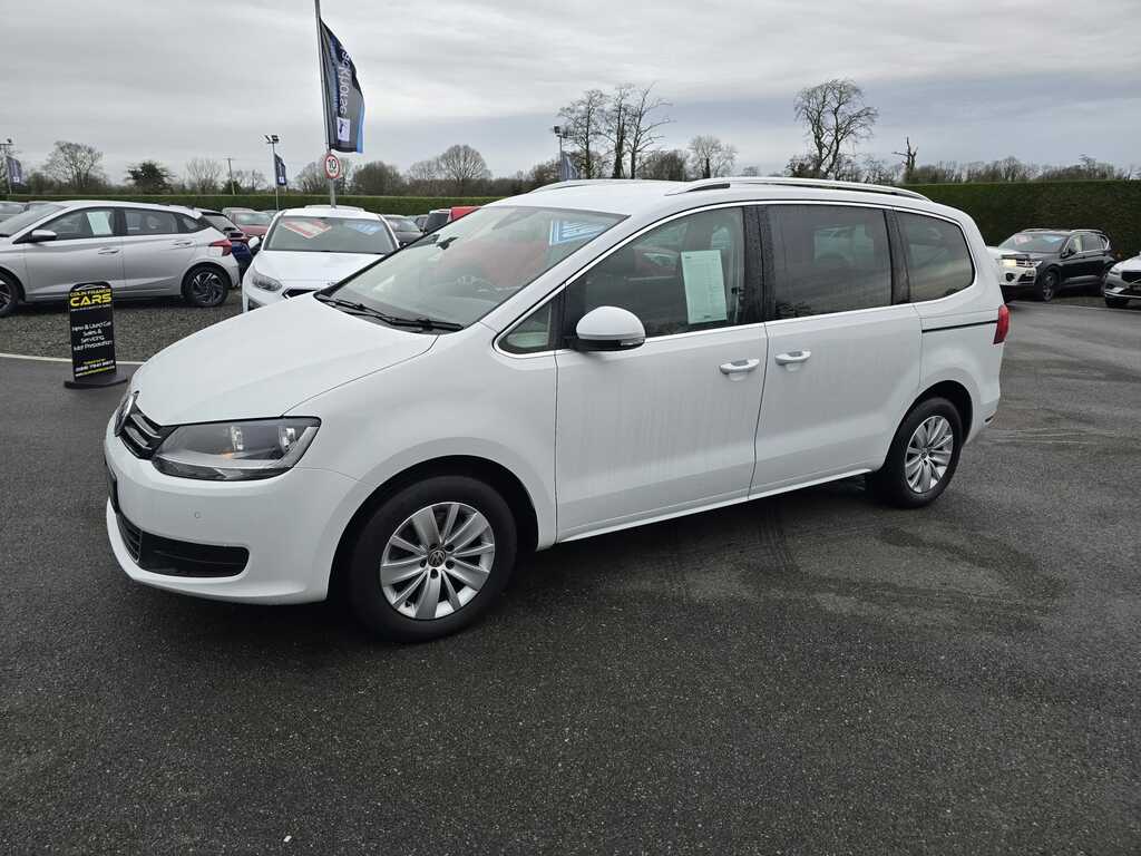 Volkswagen Sharan Se Navigation 2.0Tdi S XUI5469 White #2