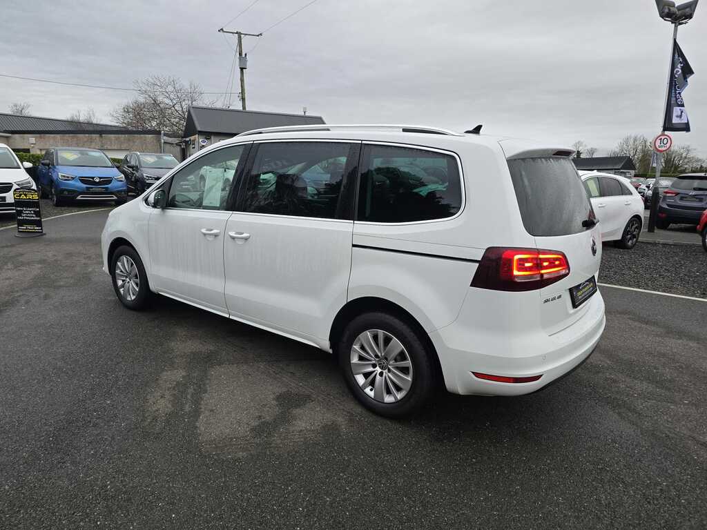 Volkswagen Sharan Se Navigation 2.0Tdi S XUI5469 White #3
