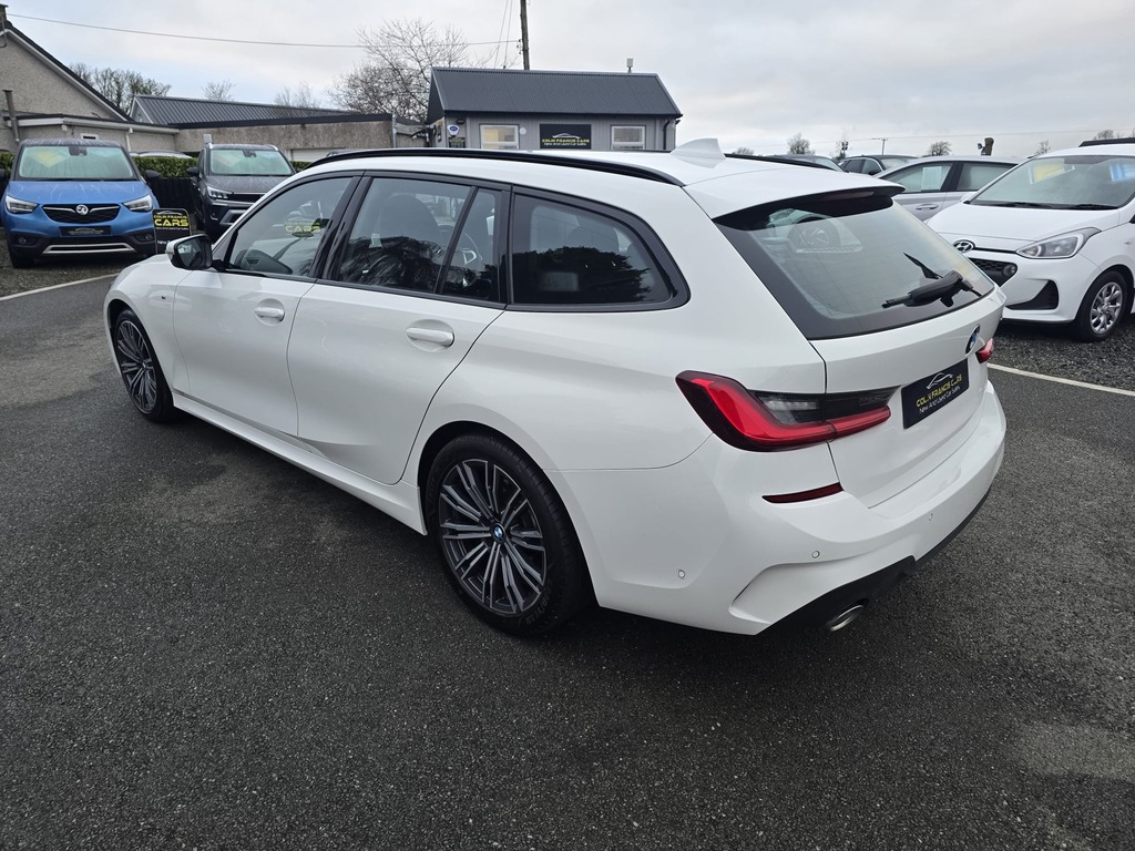 BMW 3 Series M Sport Estate HX20OAV White #3