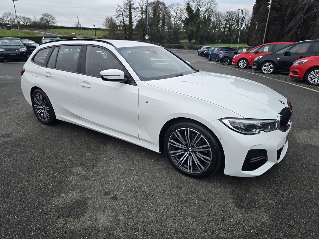 BMW 3 Series M Sport Estate HX20OAV White #6