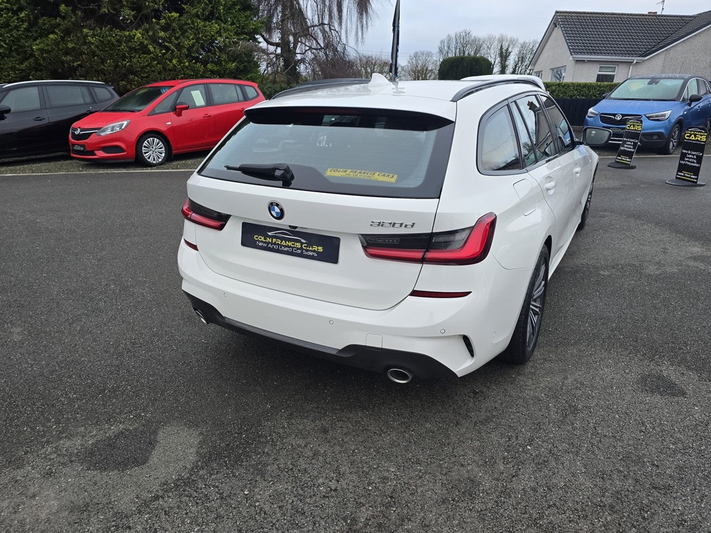 BMW 3 Series M Sport Estate HX20OAV White #4