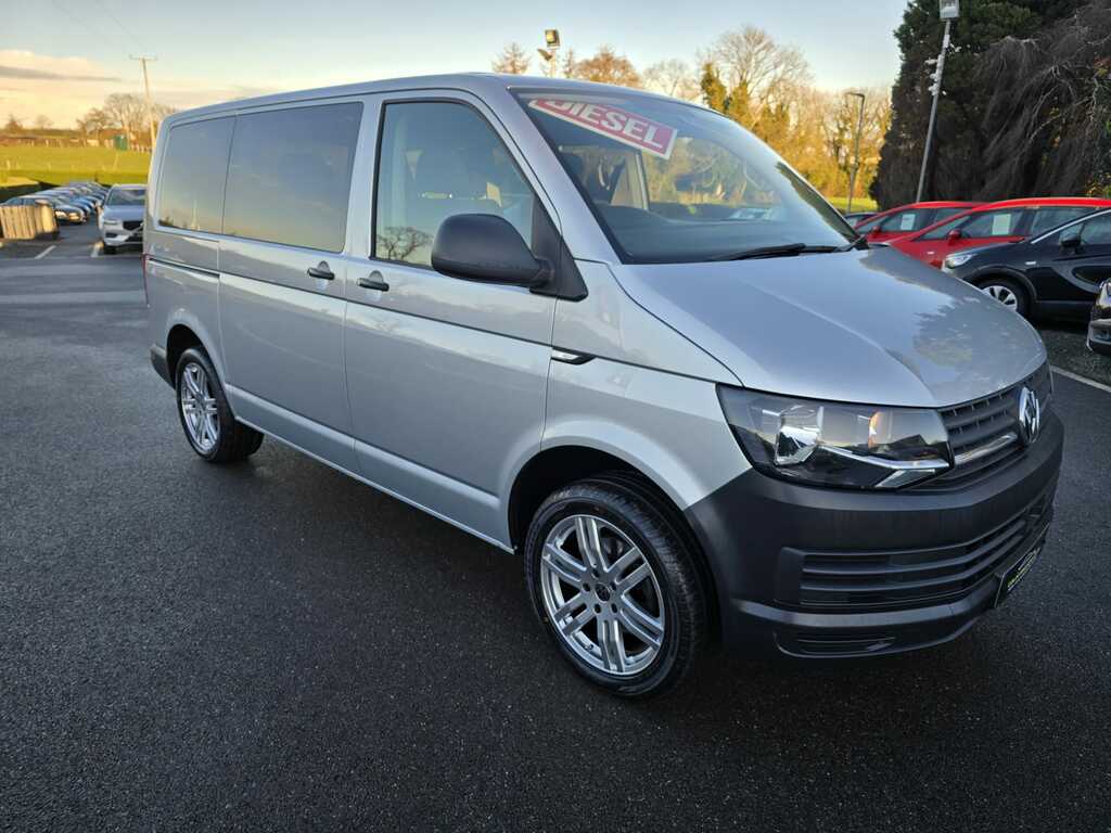 Volkswagen Transporter T32 2.0Tdi S Bmt Minibus WV68EKW Silver #6