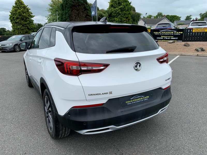 Vauxhall Grandland X Sri Nav Turbo 1.5D XHZ3872 White #4