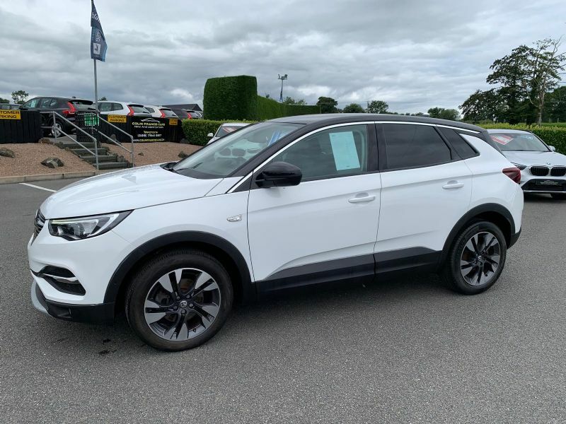 Vauxhall Grandland X Sri Nav Turbo 1.5D XHZ3872 White #2