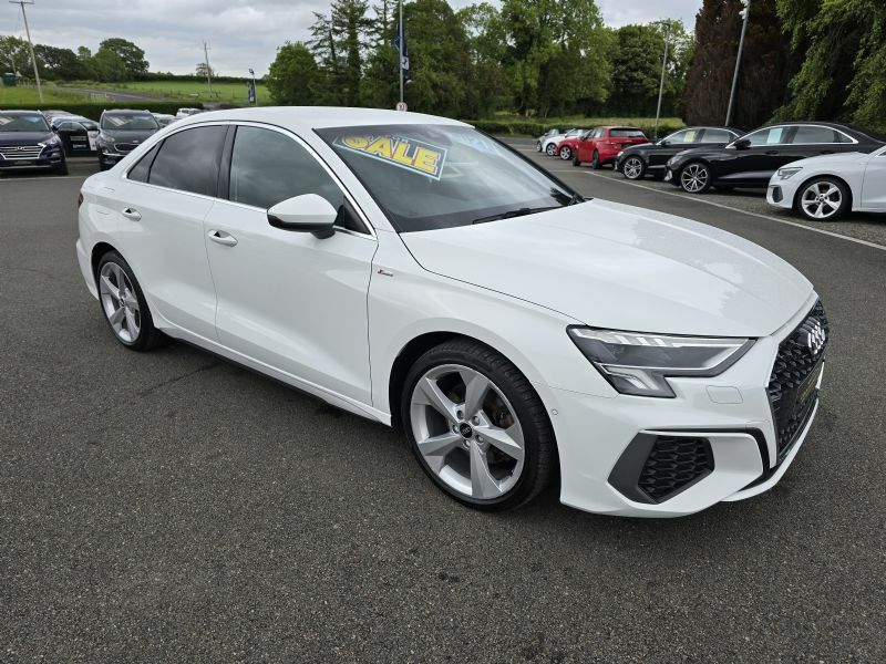 Audi A3 S Line 30 1.0Tfsi RY21CZZ White #6