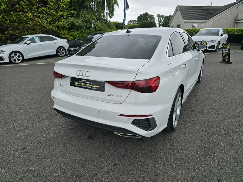 Audi A3 S Line 30 1.0Tfsi RY21CZZ White #4