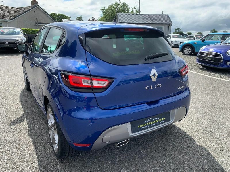 Renault Clio Gt Line 1.5Dci SH19CYZ Blue #4