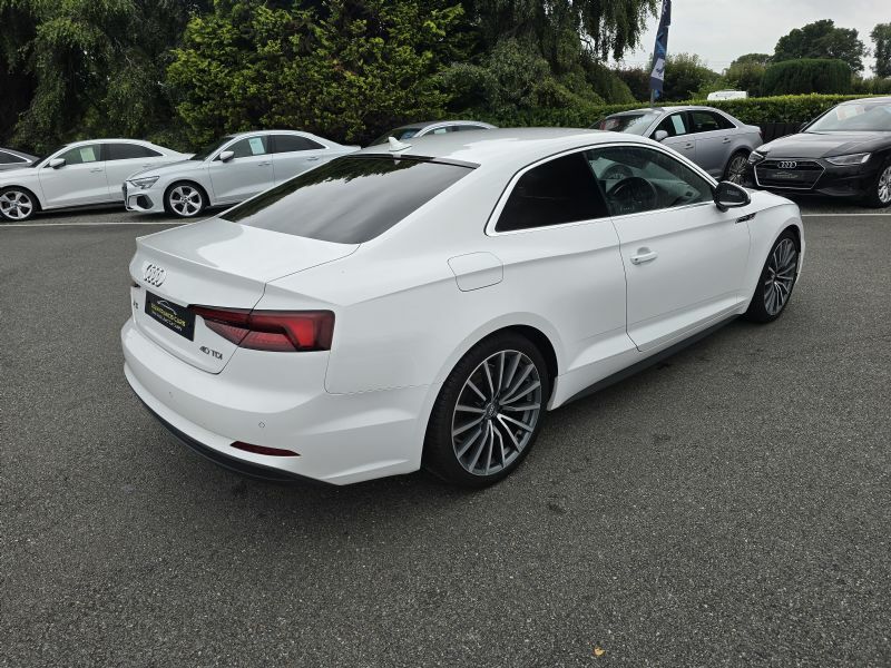 Audi A5 S Line 40 2.0Tdi S YM69YFE White #5