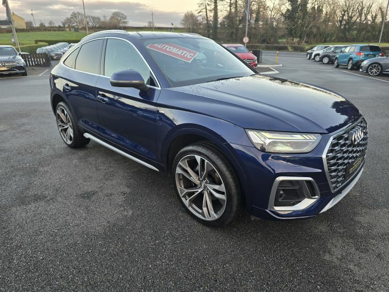 Audi Q5 S Line 40 2.0Tdi Mhev Quattro S GX71XWT Blue #6