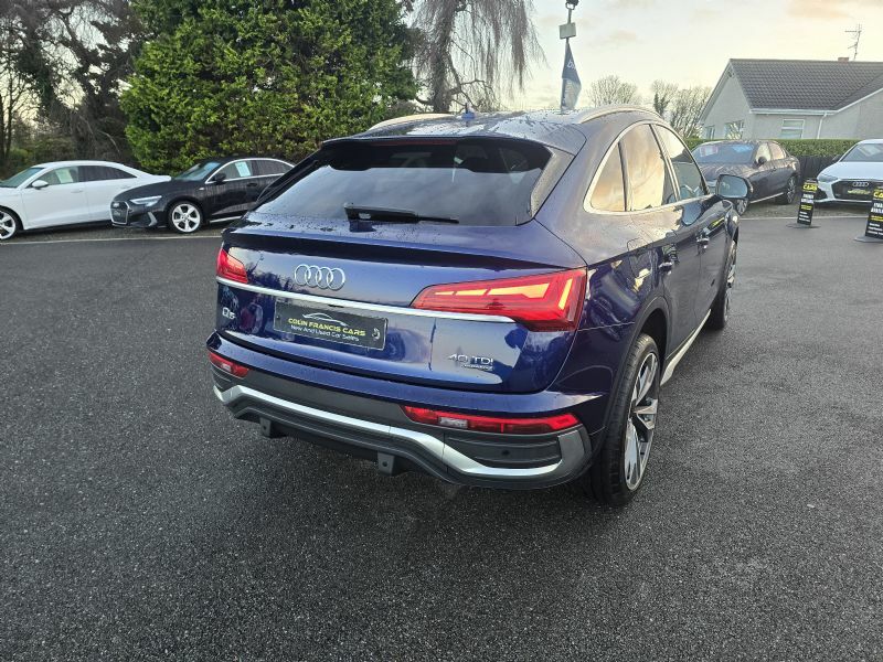 Audi Q5 S Line 40 2.0Tdi Mhev Quattro S GX71XWT Blue #4