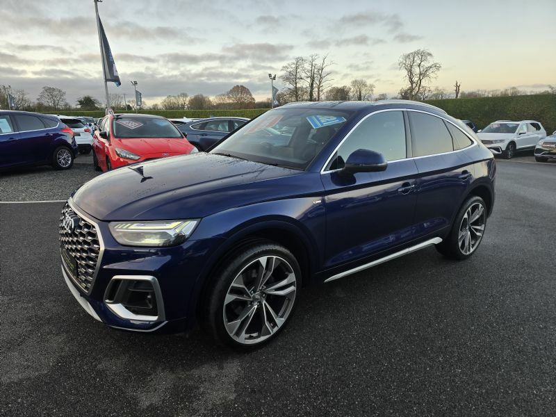 Audi Q5 S Line 40 2.0Tdi Mhev Quattro S GX71XWT Blue #2