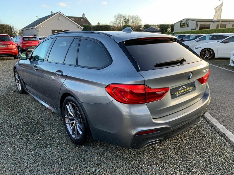 BMW 5 Series M Sport Estate AP68ZRX Grey #3
