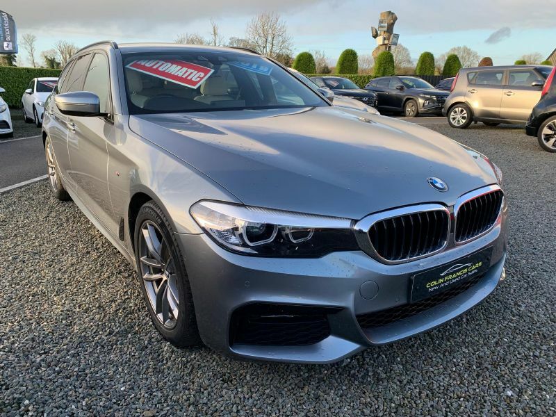 BMW 5 Series M Sport Estate AP68ZRX Grey #6