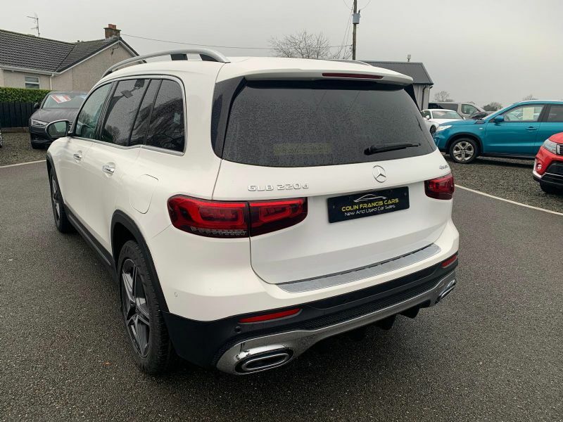 Mercedes-Benz GLB Class 220 Amg Line Premium 2.0D 4Matic WA70TKJ White #4