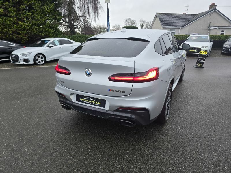 BMW X4 3.0 M40d Coupe Silver #4