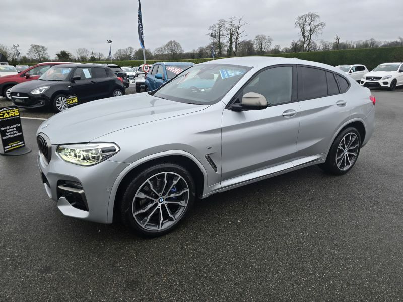 BMW X4 3.0 M40d Coupe Silver #2