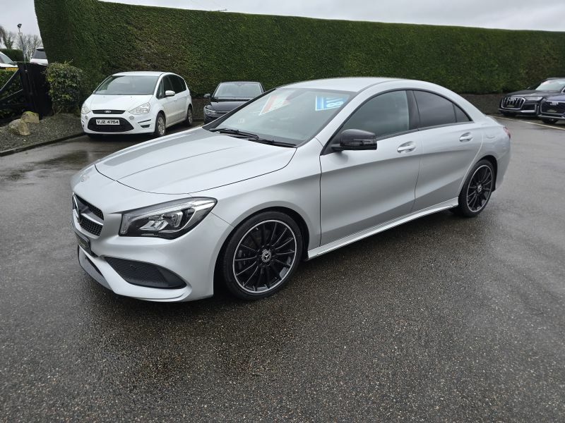Mercedes-Benz CLA Class 220 Amg Line Night Edition 2.1D LR68YCN Silver #2