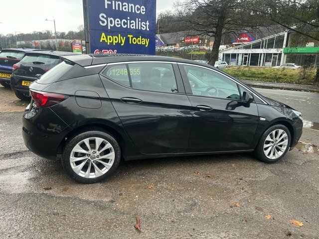 Vauxhall Astra 2016 66 1.4I Design Hatchback Eu DY66TXD Black #5