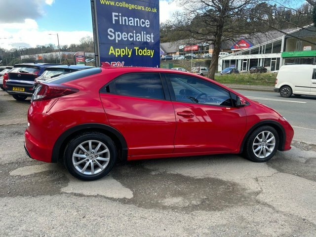 Honda Civic 2014 64 1.4 I-vtec S Hatchback E Red #6