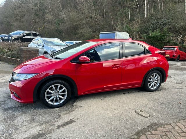 Honda Civic 2014 64 1.4 I-vtec S Hatchback E Red #5