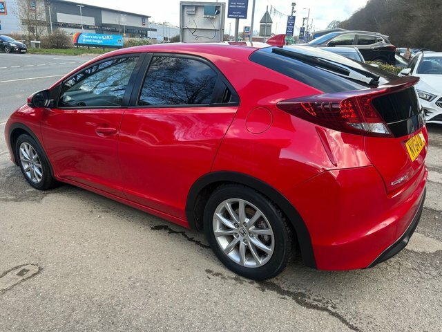 Honda Civic 2014 64 1.4 I-vtec S Hatchback E Red #3