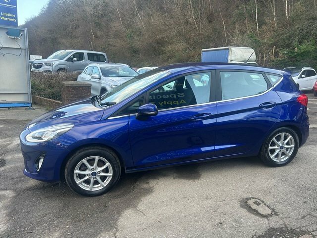 Ford Fiesta 2018 67 1.0T Ecoboost Zetec Hatchback M HJ67XBZ Blue #4