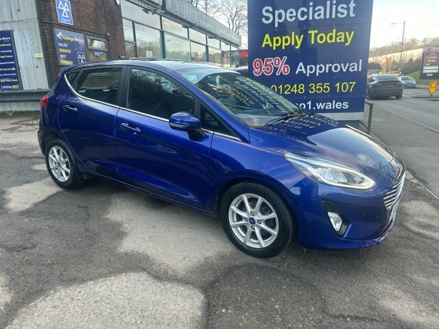 Ford Fiesta 2018 67 1.0T Ecoboost Zetec Hatchback M HJ67XBZ Blue #3