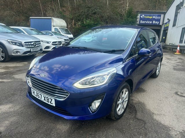 Ford Fiesta 2018 67 1.0T Ecoboost Zetec Hatchback M HJ67XBZ Blue #5