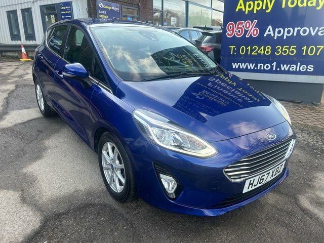 Ford Fiesta 2018 67 1.0T Ecoboost Zetec Hatchback M HJ67XBZ Blue #6