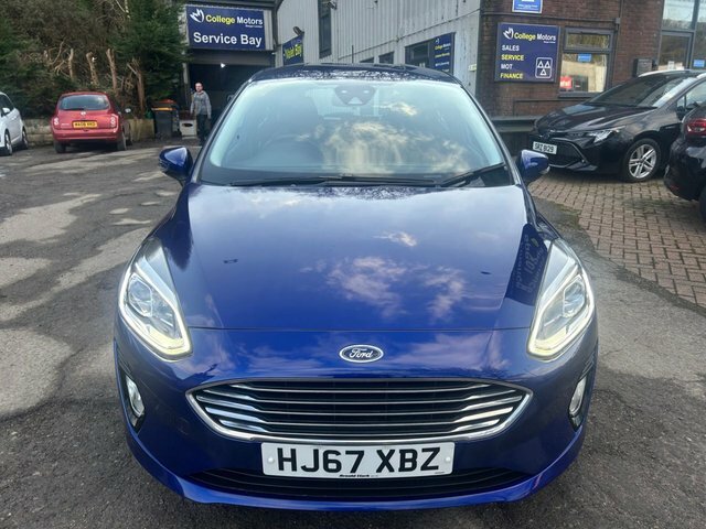 Ford Fiesta 2018 67 1.0T Ecoboost Zetec Hatchback M Blue