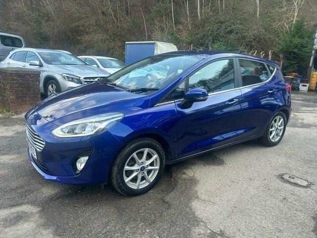 Ford Fiesta 2018 67 1.0T Ecoboost Zetec Hatchback M HJ67XBZ Blue #2