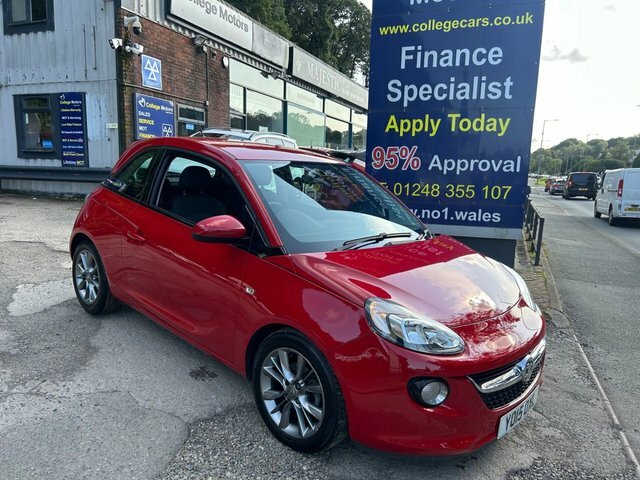 Vauxhall Adam 2015 15 1.2I Jam Hatchback Euro YO15OXL Red