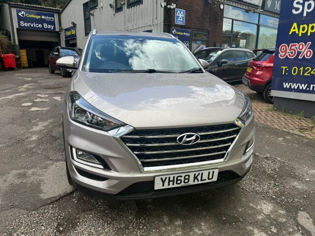 Hyundai Tucson 2018 68 1.6 Gdi Se Nav Suv Euro YH68KLU Beige #2