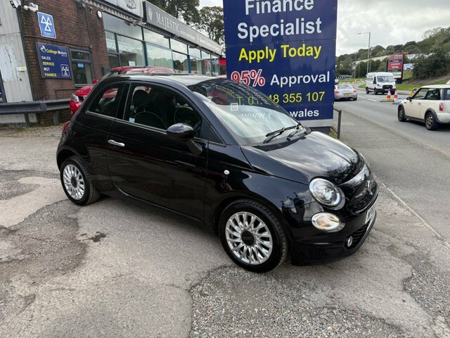 Fiat 500 2019 69 1.2 Lounge Hatchback Eur WP69NLM Black #6