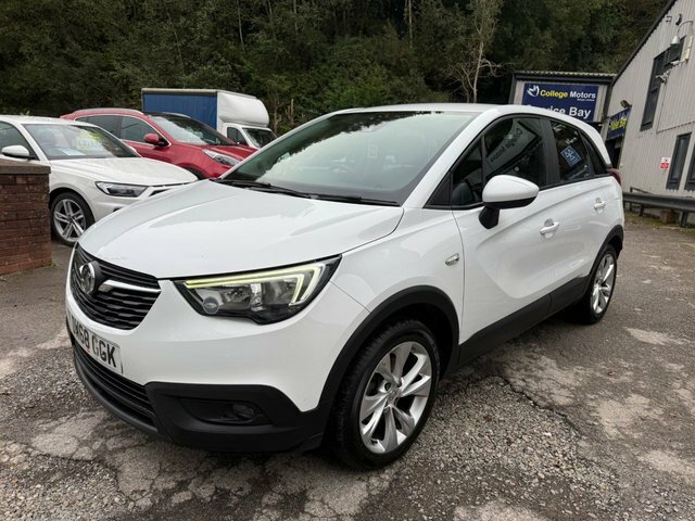 Vauxhall Crossland X 2019 68 1.2 Turbo Ecotec Gpf Se Suv Man DW68GGK White #3
