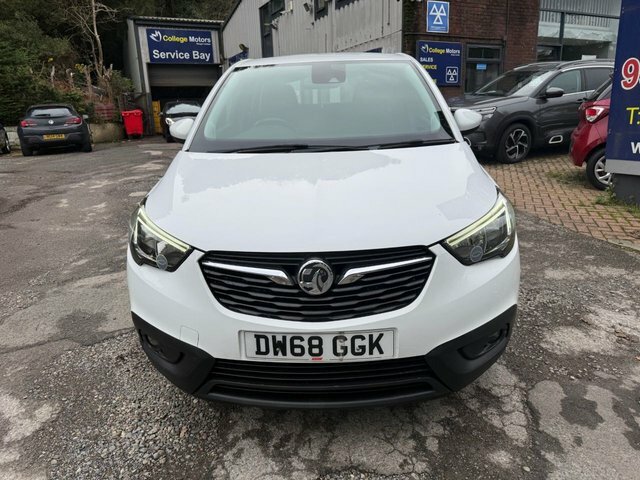 Vauxhall Crossland X 2019 68 1.2 Turbo Ecotec Gpf Se Suv Man DW68GGK White #2