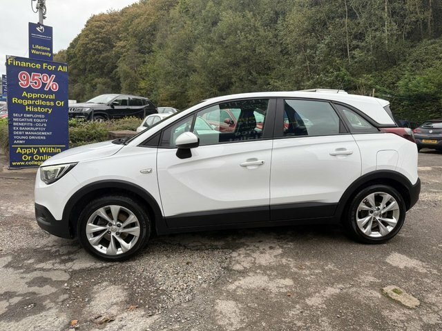 Vauxhall Crossland X 2019 68 1.2 Turbo Ecotec Gpf Se Suv Man DW68GGK White #5