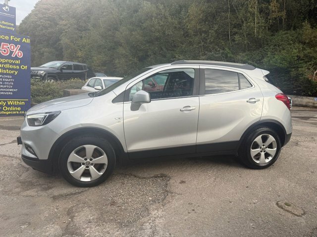 Vauxhall Mokka X 2017 17 1.6 Cdti Ecoflex Elite Nav Suv DU17FLL Silver #4