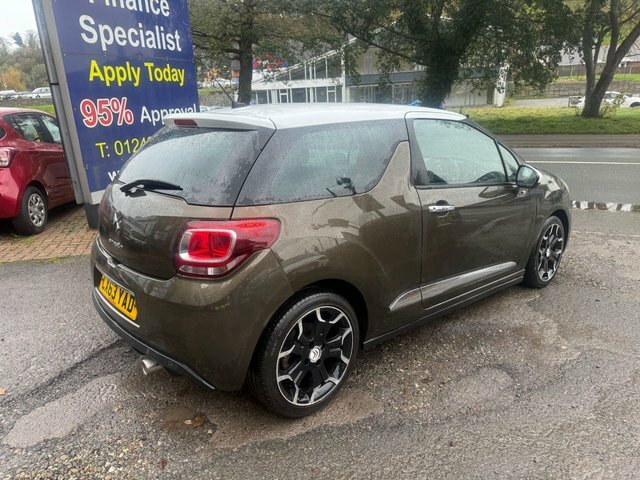 Citroen DS3 2013 63 1.6 E-hdi Airdream Dstyle Plus Hatchback 3 CX63YAD Brown #4