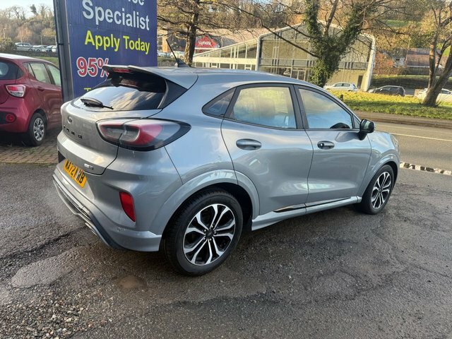 Ford Puma 2022 72 1.0T Ecoboost Mhev St-line Suv MA72NWB Silver #6