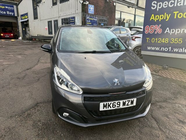 Peugeot 208 2019 69 1.5 Bluehdi Gt Line Hatchback M MK69WZW Grey #2
