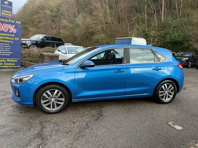 Hyundai I30 2018 18 1.0 T-gdi Blue Drive Se Nav Hatchback EX18ODJ Blue #4