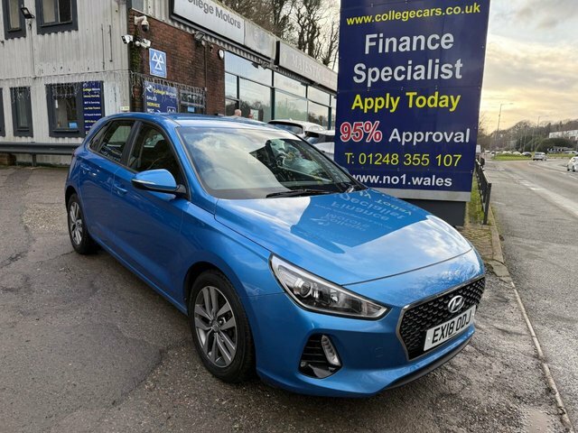 Hyundai I30 2018 18 1.0 T-gdi Blue Drive Se Nav Hatchback Blue