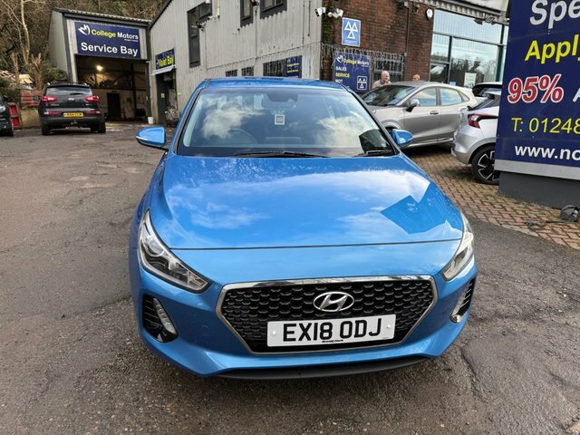 Hyundai I30 2018 18 1.0 T-gdi Blue Drive Se Nav Hatchback EX18ODJ Blue #2