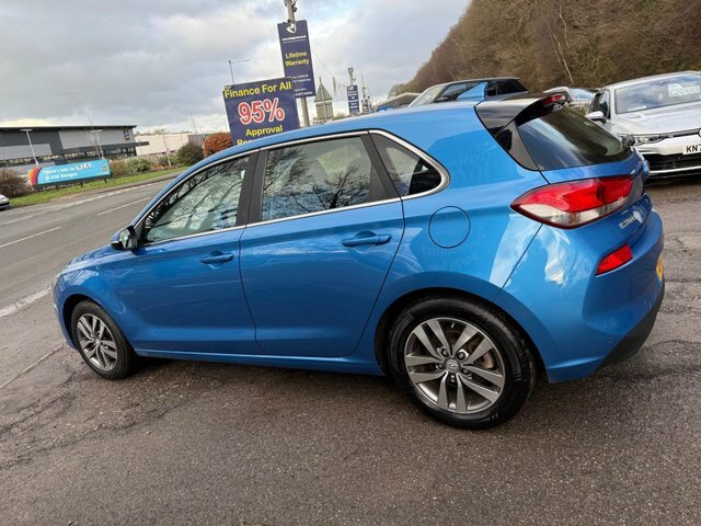Hyundai I30 2018 18 1.0 T-gdi Blue Drive Se Nav Hatchback EX18ODJ Blue #5
