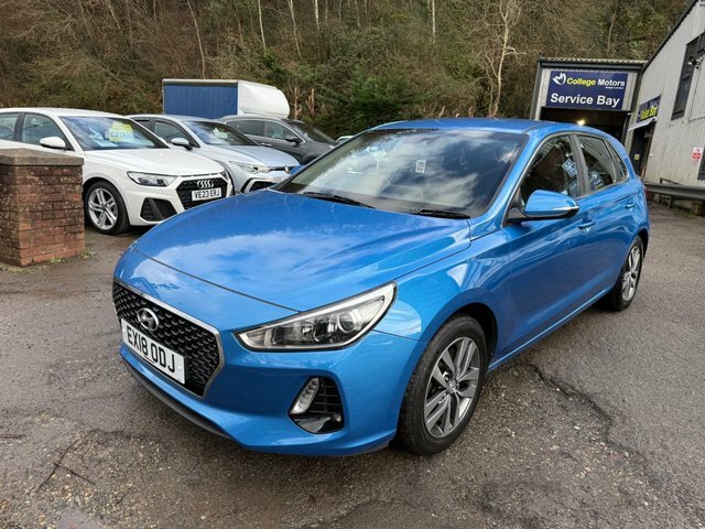 Hyundai I30 2018 18 1.0 T-gdi Blue Drive Se Nav Hatchback EX18ODJ Blue #3