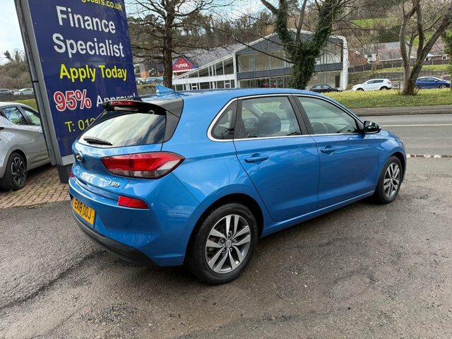 Hyundai I30 2018 18 1.0 T-gdi Blue Drive Se Nav Hatchback EX18ODJ Blue #6