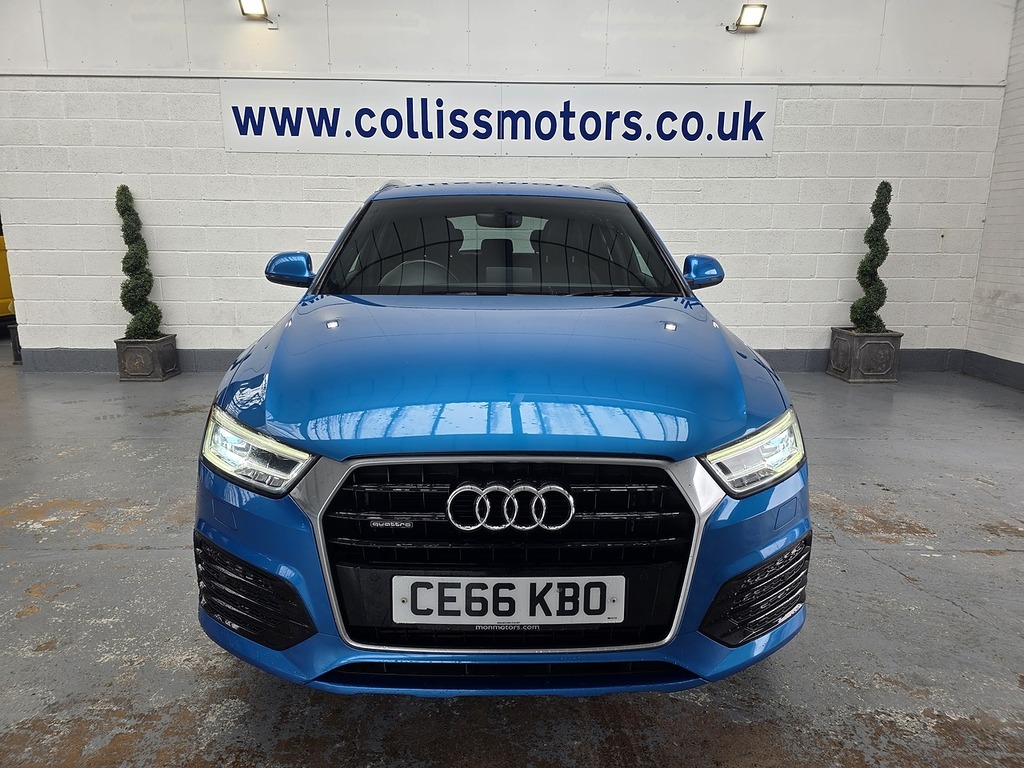 Audi Q3 2.0 Tfsi S Line Plus Suv S Tronic Quatt CE66KBO Blue #3