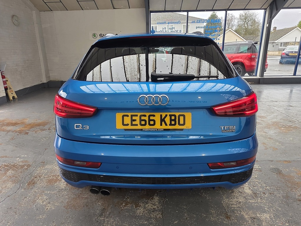 Audi Q3 2.0 Tfsi S Line Plus Suv S Tronic Quatt CE66KBO Blue #6