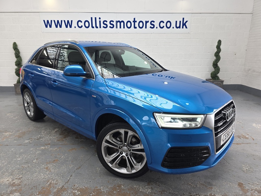 Audi Q3 2.0 Tfsi S Line Plus Suv S Tronic Quatt Blue